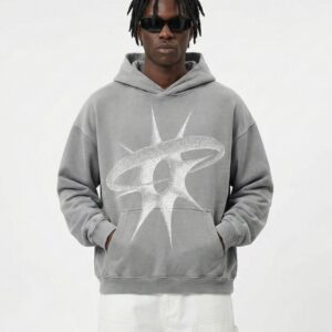 STAR HOODIE (GRAY)