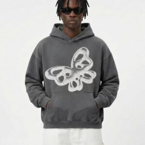BUTTERFLY HOODIE (IRON)